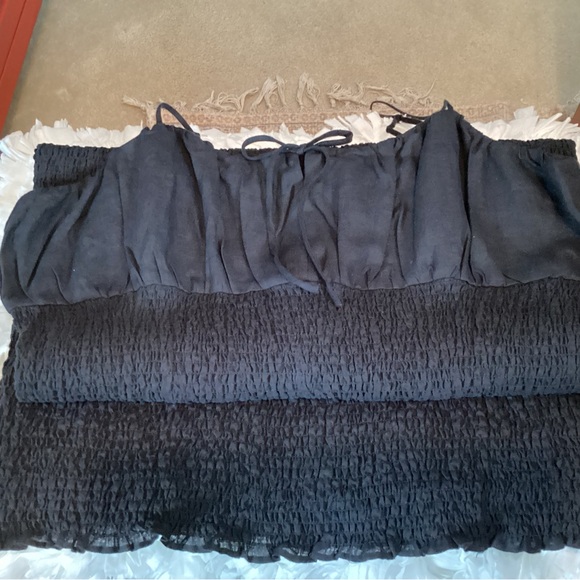 J.Crew Smocked Linen Dress - Picture 5 of 10